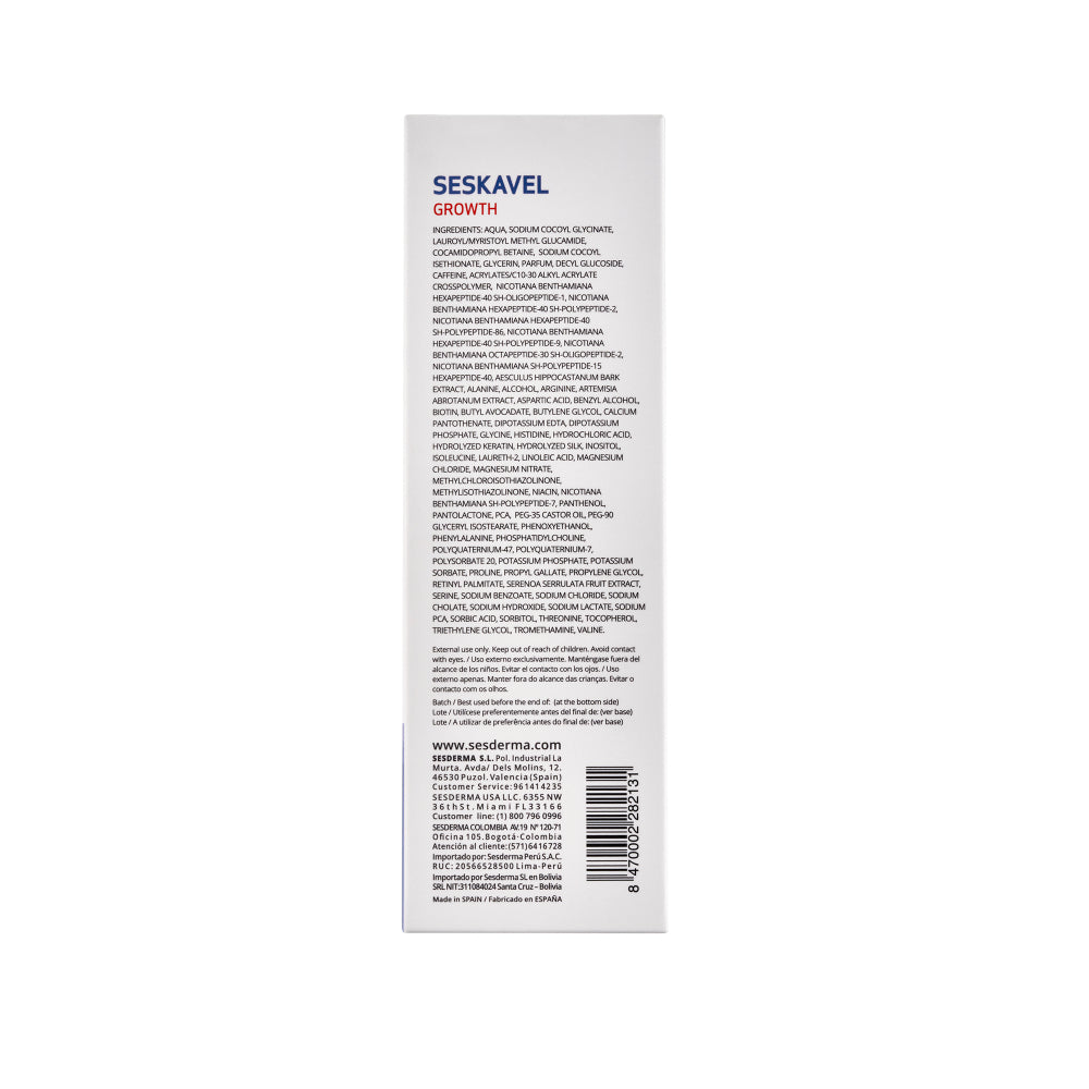 SESKAVEL SHAMPOO ANTICAIDA *200ML