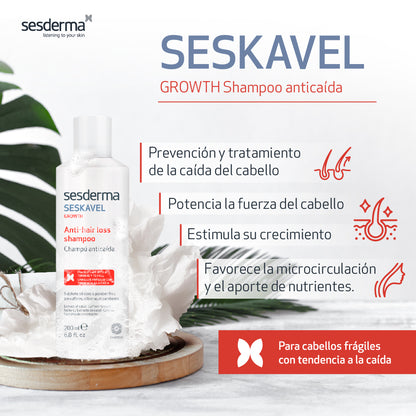 SESKAVEL SHAMPOO ANTICAIDA *200ML