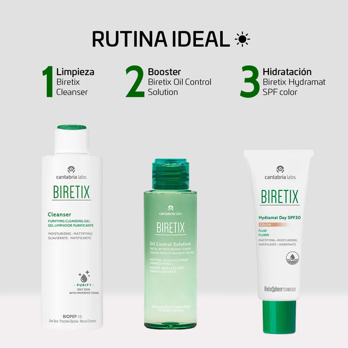 BIRETIX HYDRAMAT DAY SPF30 CON COLOR ANTI-IMPERFECCIONES *50ML