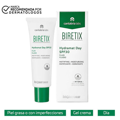 BIRETIX HYDRAMAT DAY SPF30 ANTI-IMPERFECCIONES *50ML