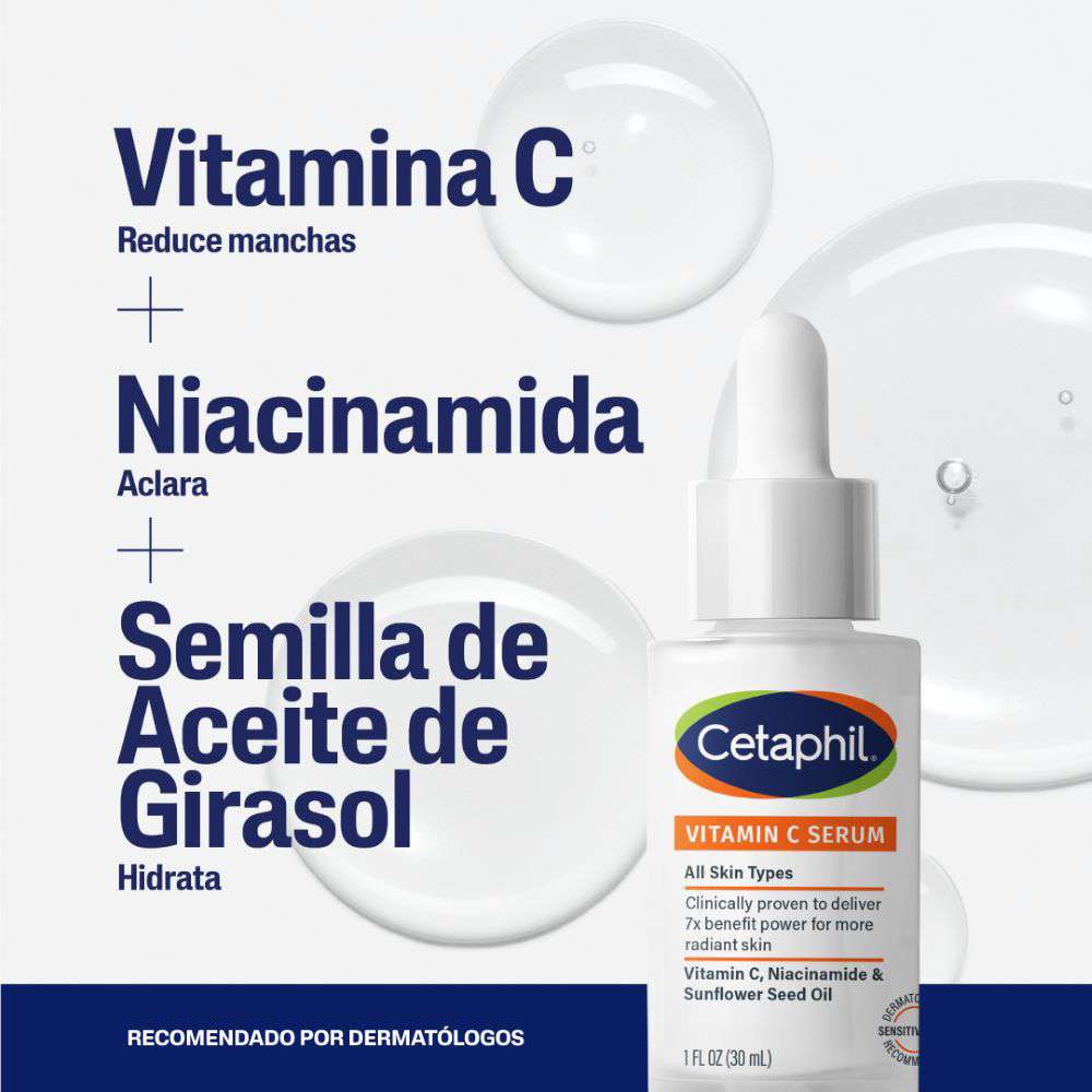 CETAPHIL SERUM FACIAL CON VITAMIN C *30ML