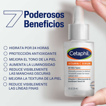 CETAPHIL SERUM FACIAL CON VITAMIN C *30ML
