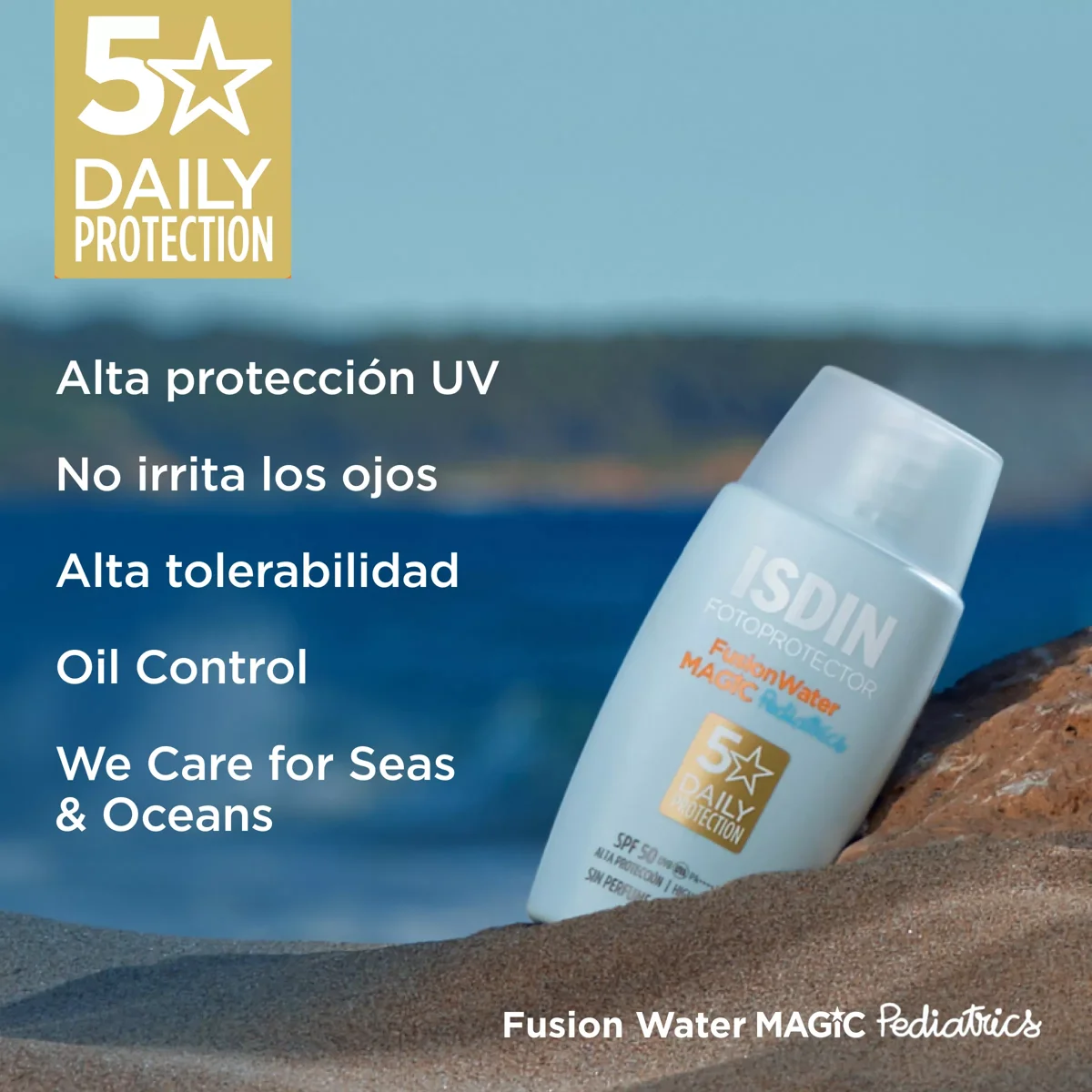FOTOPROTECTOR FUSION WATER MAGIC PEDIATRICO SPF50 *50ML