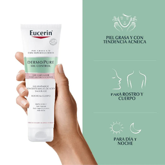 EUCERIN DERMOPURE OIL CONTROL TRATAMIENTO CORPORAL *200ML