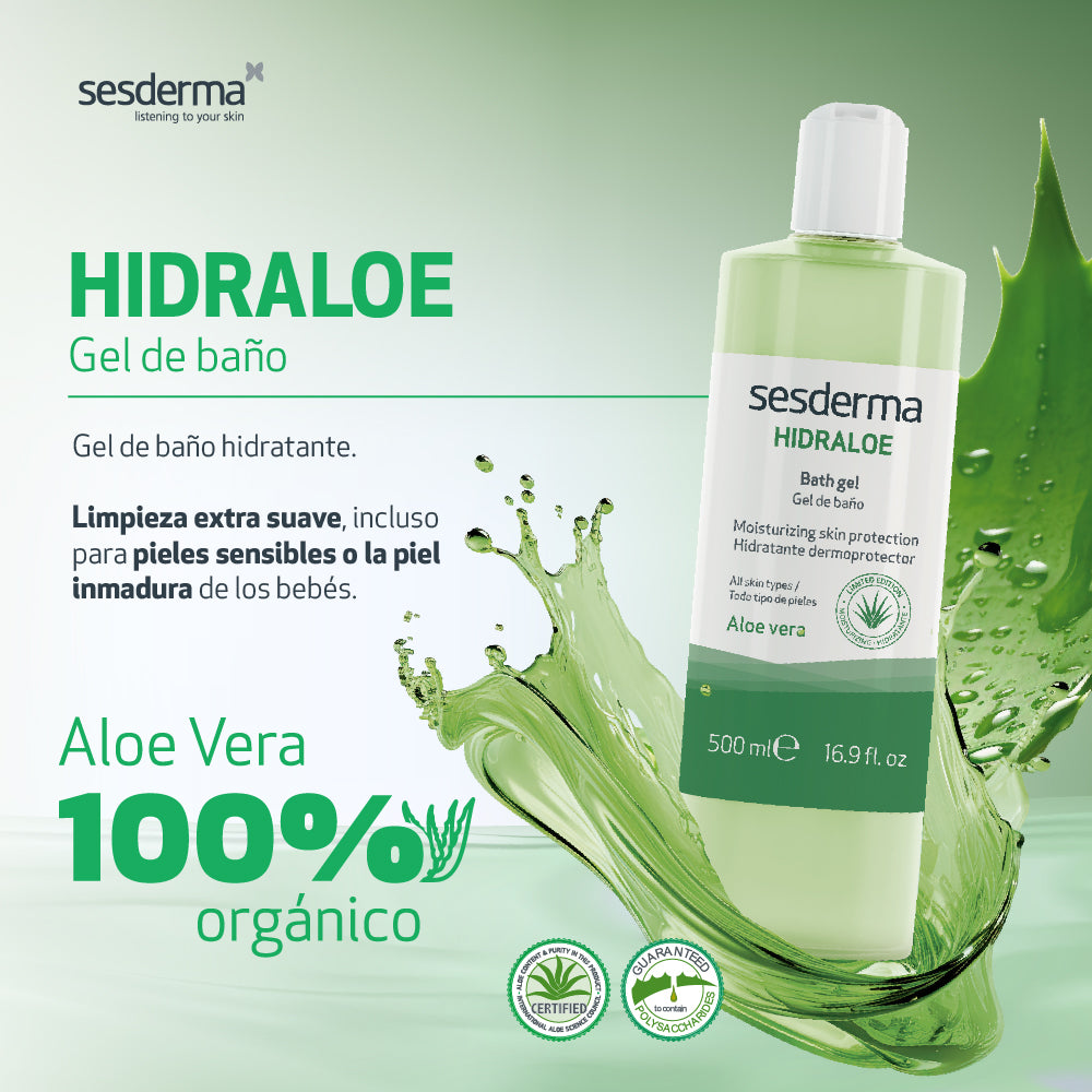 HIDRALOE GEL DE BAÑO HIDRATANTE *500ML