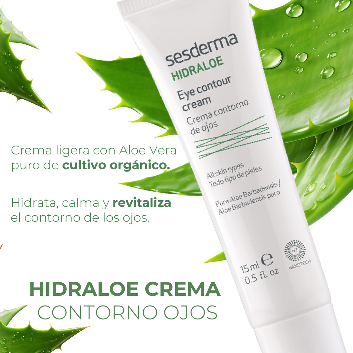 HIDRALOE CREMA CONTORNO DE OJOS *15ML