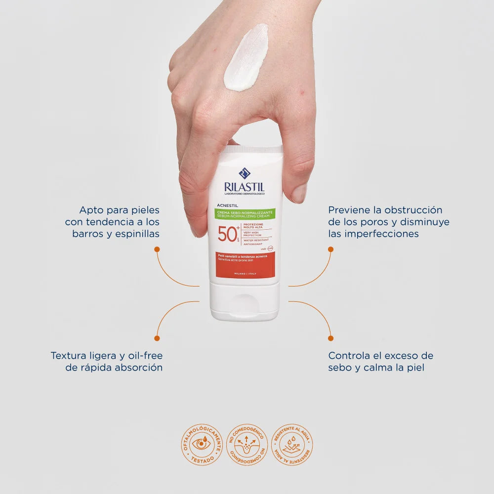 RILASTIL ACNESTIL PHOTOCORRECTOR CREMA SPF50+ *40ML