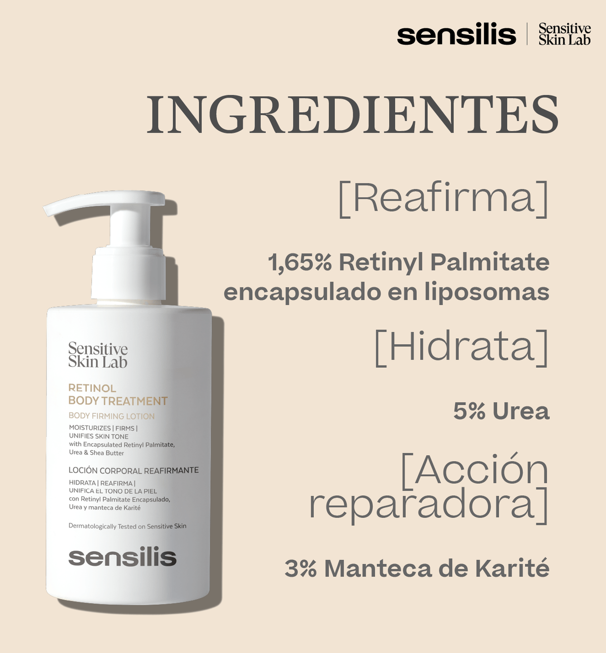 SENSILIS RETINOL BODY TREATMENT *200ML