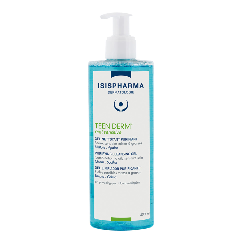 TEEN DERM GEL SENSITIVE *400ML