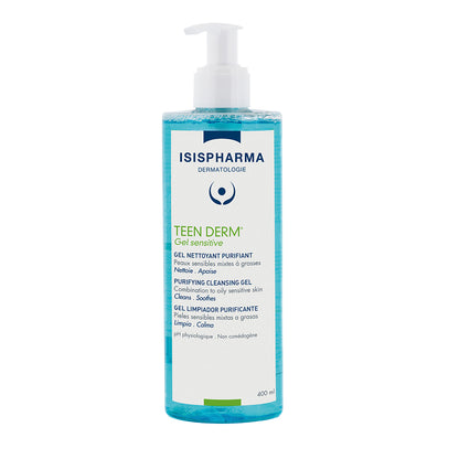 TEEN DERM GEL SENSITIVE *400ML