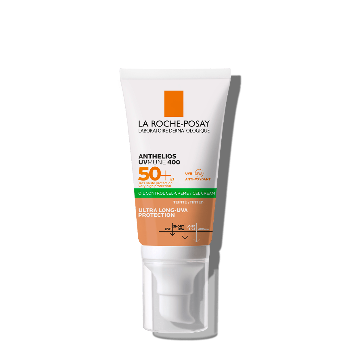ANTHELIOS  UV MUNE 400 OIL CONTROL GEL/CREMA CON COLOR SPF50+ *50ML