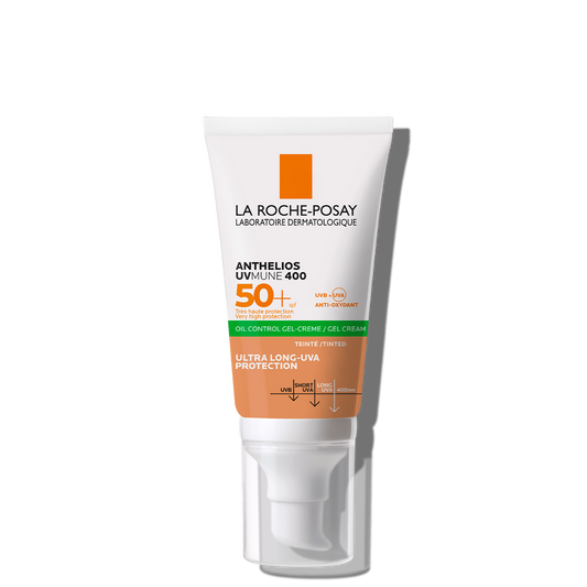 ANTHELIOS  UV MUNE 400 OIL CONTROL GEL/CREMA CON COLOR SPF50+ *50ML