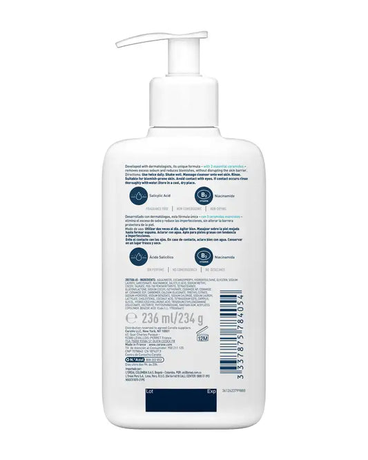 CERAVE LIMPIADOR CONTROL IMPERFECCIONES *236ML