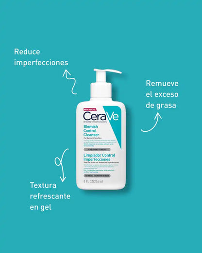 CERAVE LIMPIADOR CONTROL IMPERFECCIONES *236ML