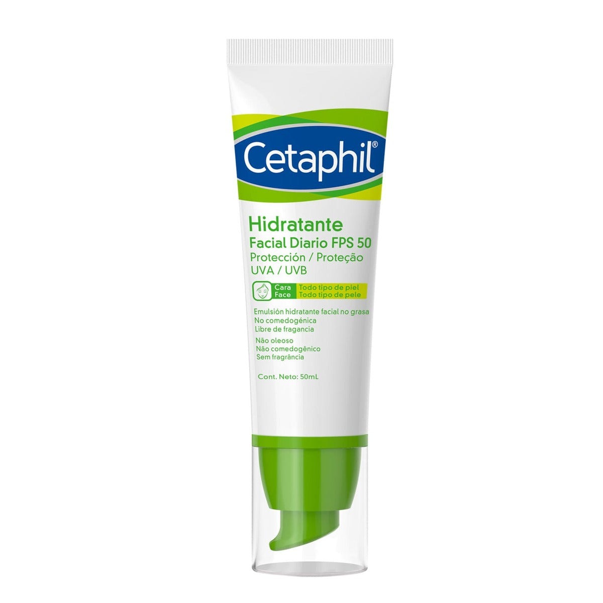 CETAPHIL HIDRATANTE FACIAL SPF50 *50GR