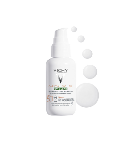 VICHY CAPITAL SOLEIL UV-CLEAR WATER FLUID SPF50