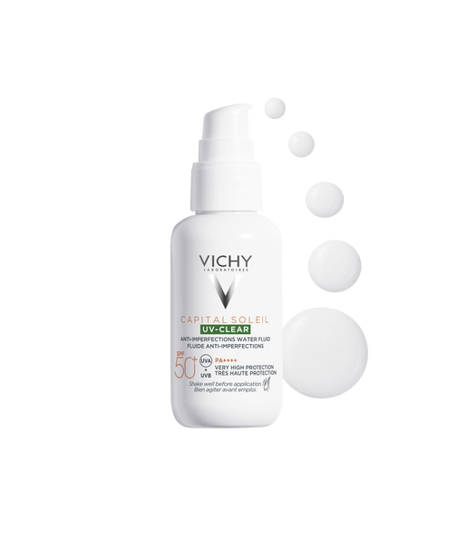 VICHY CAPITAL SOLEIL UV-CLEAR WATER FLUID SPF50